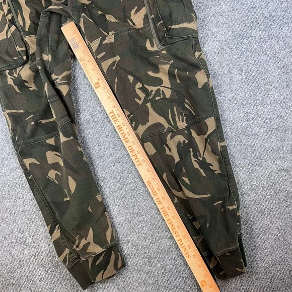 Polo Ralph Lauren Sweatpants Mens XL Green Camo Joggers Cargo Surplus Military - Picture 10 of 12